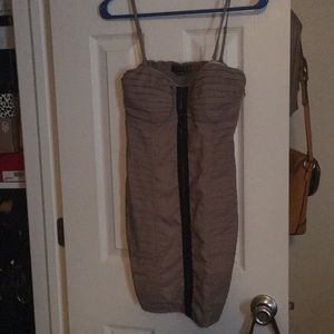 Metro park dress adjustable straps